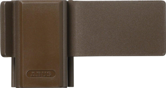  ABUS Additional Window Lock SW10 - Window Lock To Be Assembled Without Drilling The Window Frame - Security Level 4 - 10446 - Brown