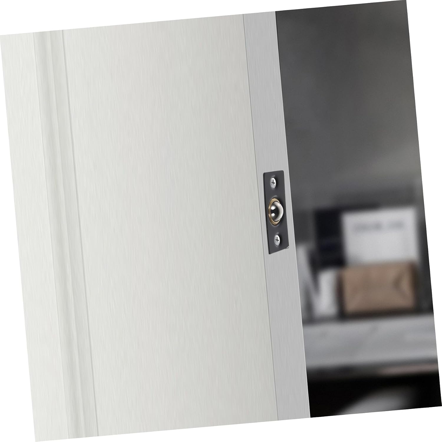  Jojofuny 4 Pack Adjustable Ball Latches With Plate For Closet Door Ball Latch For Cabinet Door Hardware Door Hardware With Strike
