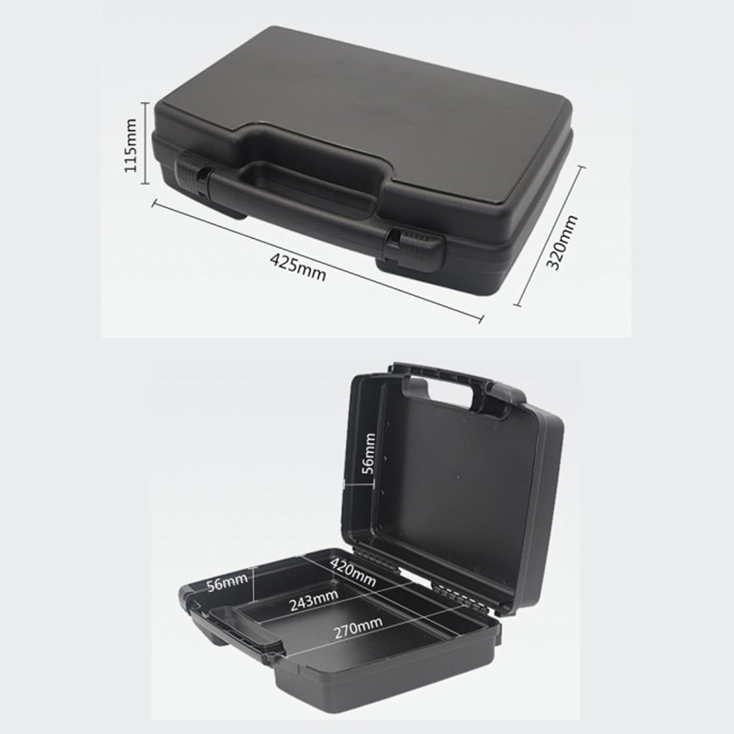  Boîte à Outils Portable, Boîte à Outils Multifonctionnelle Pour Voiture, Organisateur D'outils, Légère Pour Les Ustensiles De Cuisine, S