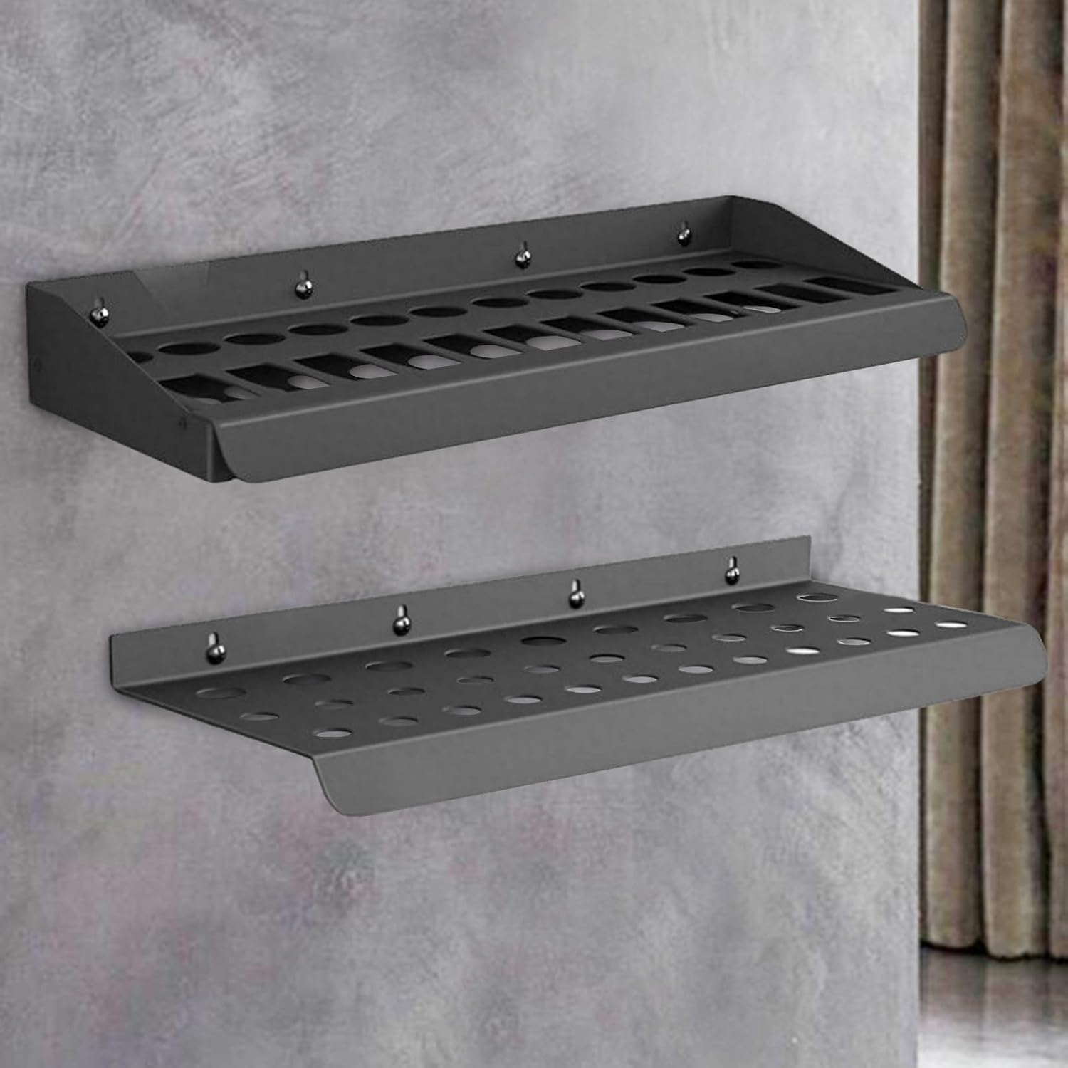 Supports De Tournevis | Support De Rangement En Fer Pour Tournevis – Support Organisateur D'outils Pour économiser De L'espace Pour Salon, Atelier, Dortoir, Atelier De Réparation