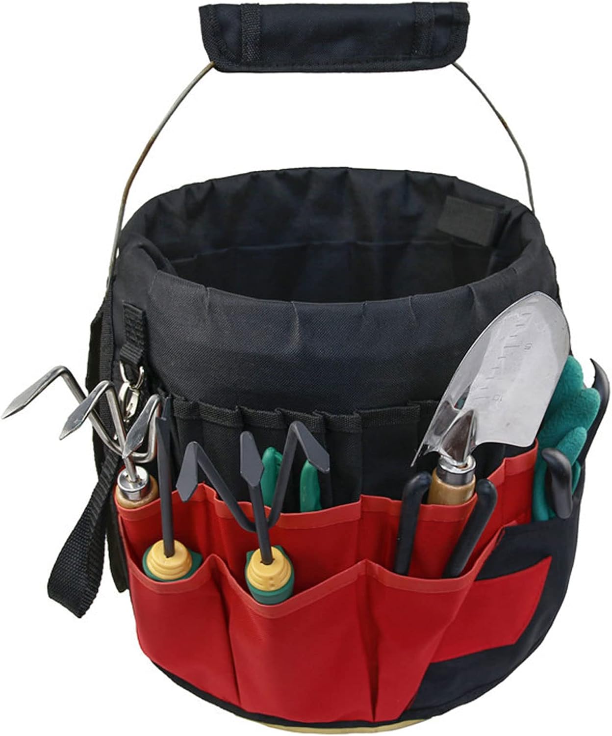  Outils De Jardinage 42 Poches Sac Porte-outils Multi-usages Plateau Insert Seau Pour Le Travail Du Jardin Sac Seau Multifonctionnel Meilleur Tissu Oxford Robuste Pour Femme Homme