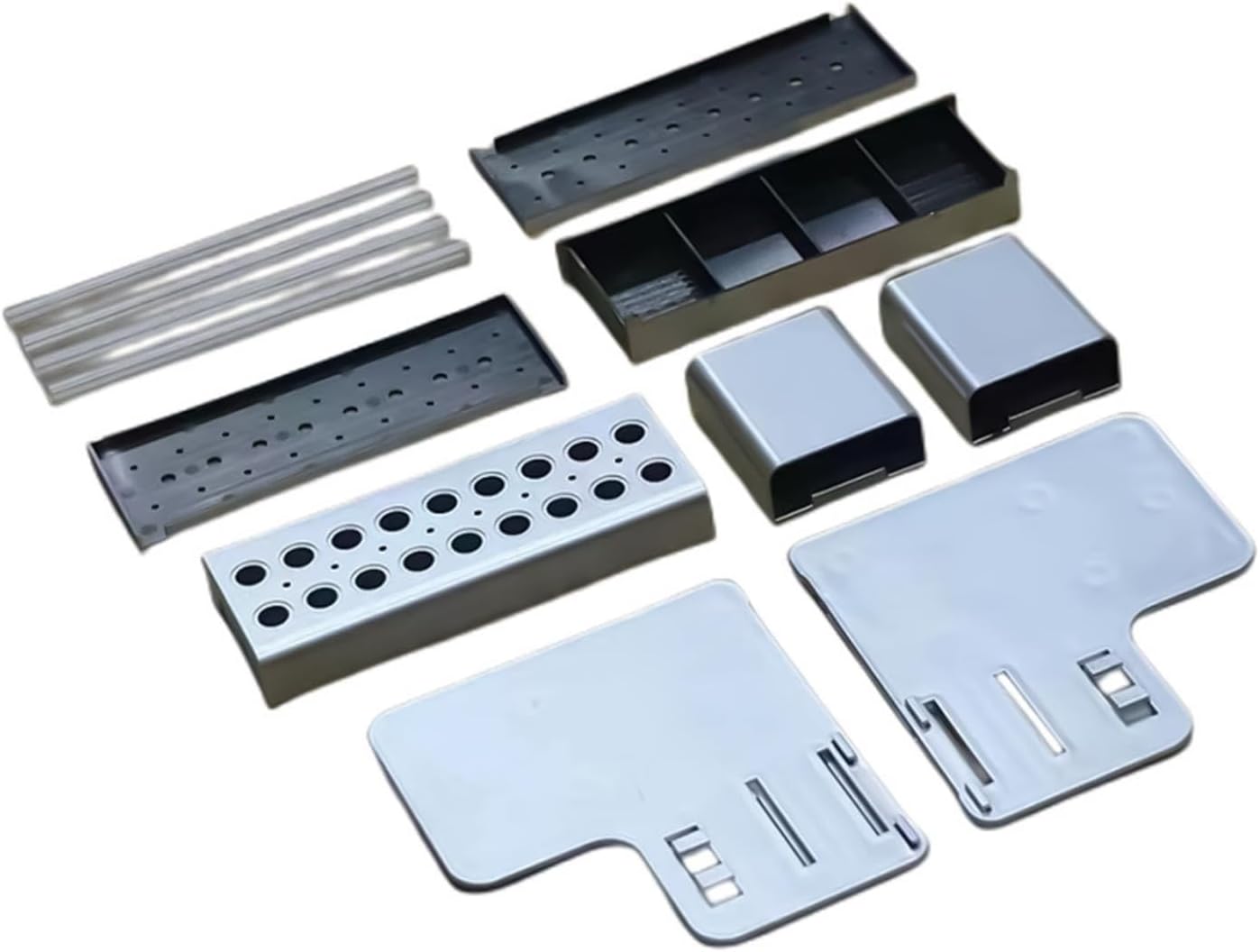  Support Outils Réparation - Avec Boîte À Tiroirs Et Trous - Boîte Rangement Pour Outils Réparation électronique,Pour Soudure Huile Cutter Vis Intérieur Maison Bureau Studio