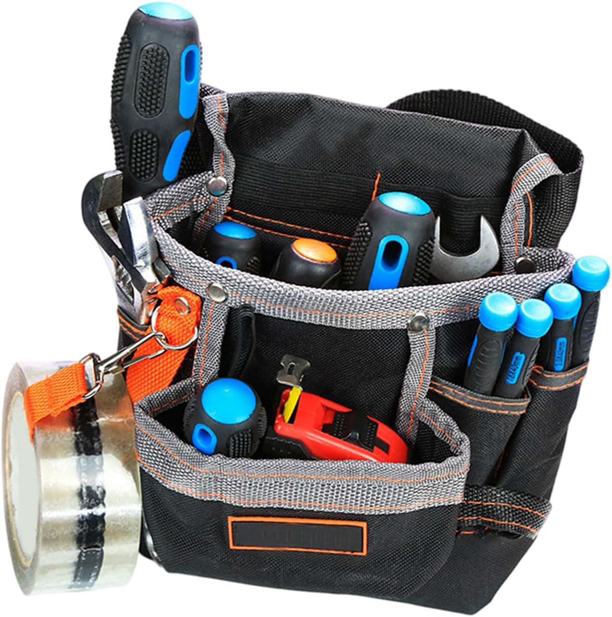  Sac Banane Multifonctionnel, Poches à Outils, Sac En Tissu Oxford, Organisateurs De Maintenance, Sacs Hanches, Porte-ceinture, Ceinture Réglable En Tissu Oxford, Plusieurs Poches Pour Une Efficacité