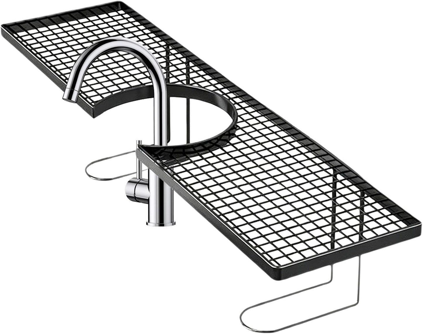 GENERIC Rangement Pour Robinet D'évier | Étagère De Vidange Sans Perçage, étagère Au-dessus De L'évier | Pour Maison, Appartement, Dortoir, Hôtel, Restaurant, Salle De Bain, Salle De Bain, Lavabo