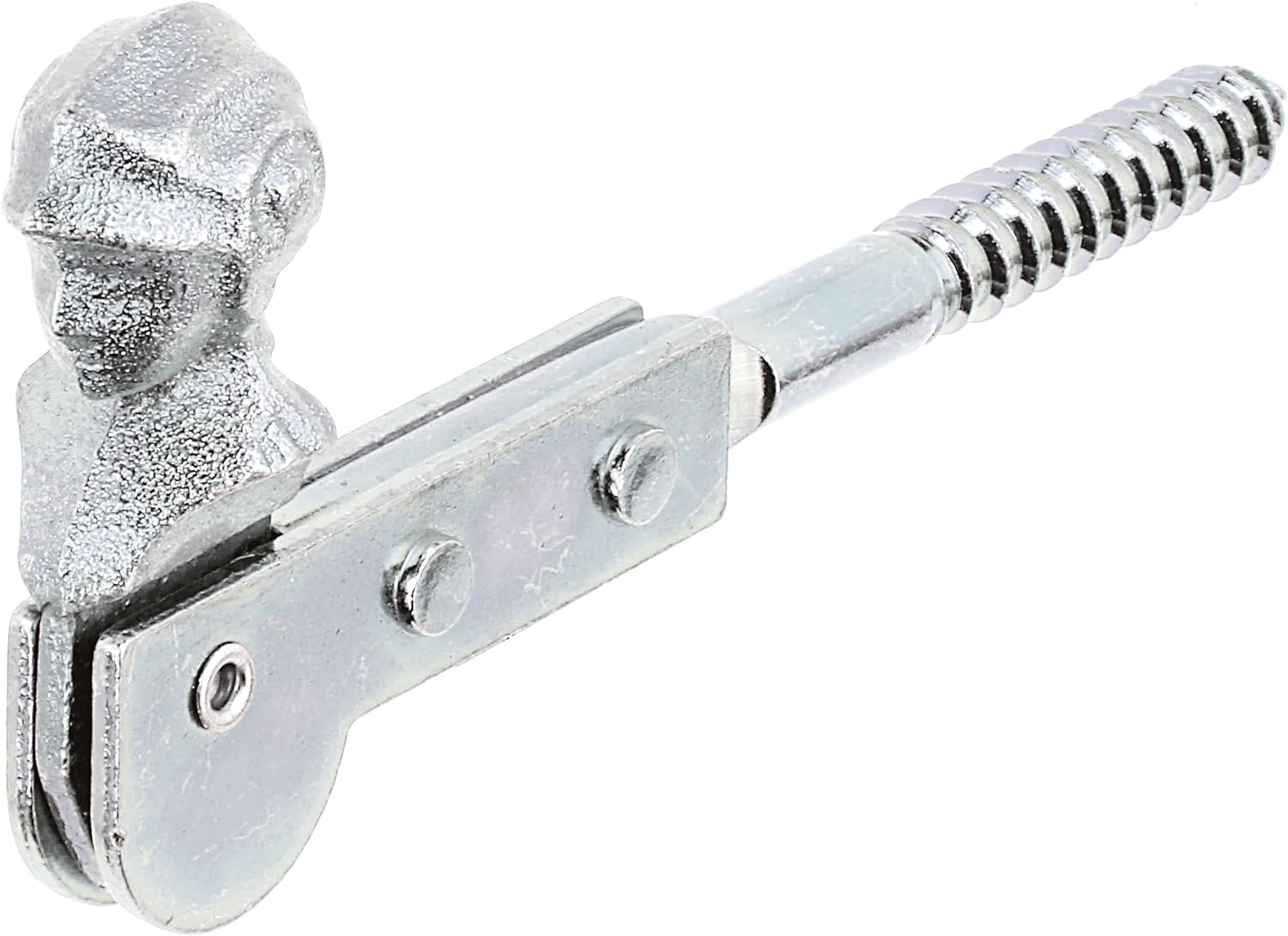  Alberts 845469 Shutter Stop | Shepherdess Head, Screw-On | Electro-Galvanized, Passivated Thick Film | 129 Mm | Kit Of 10