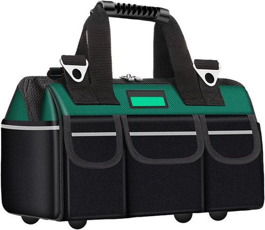GENERIC Oxford Sac à Outils De Grande Capacité, Sac De Travail Avec Bandoulière, Porte-outils Avec Plusieurs Poches, Sac à Main Pour Le Travail, La Construction, L'extérieur, La Voiture, Le Dortoir