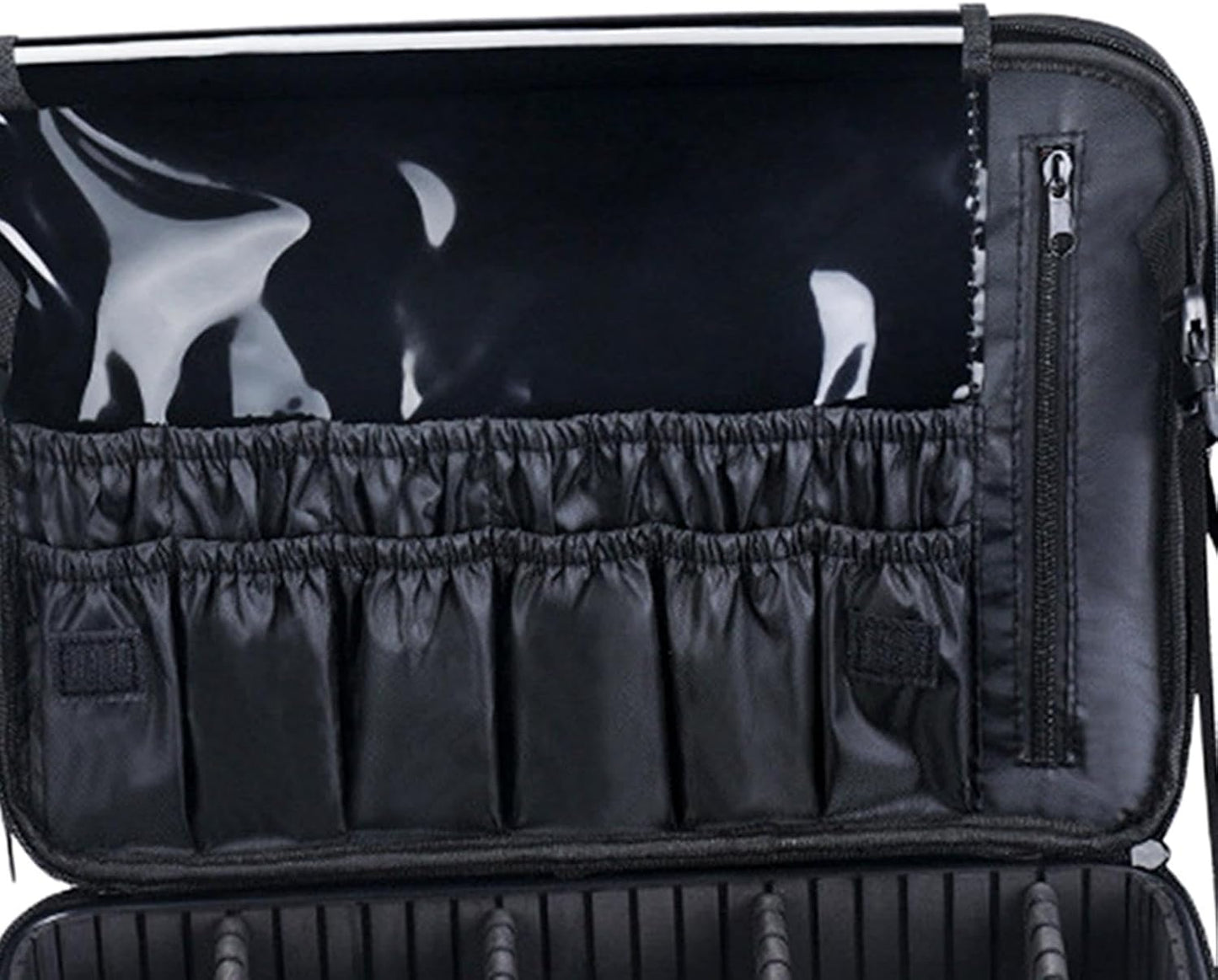  Organisateur De Rangement Sac à Main Outils Renforcé Poches Multiples En Toile Oxford Couture Robuste Fermeture Éclair Lisse Convient Pour Professionn, S 3 Couches
