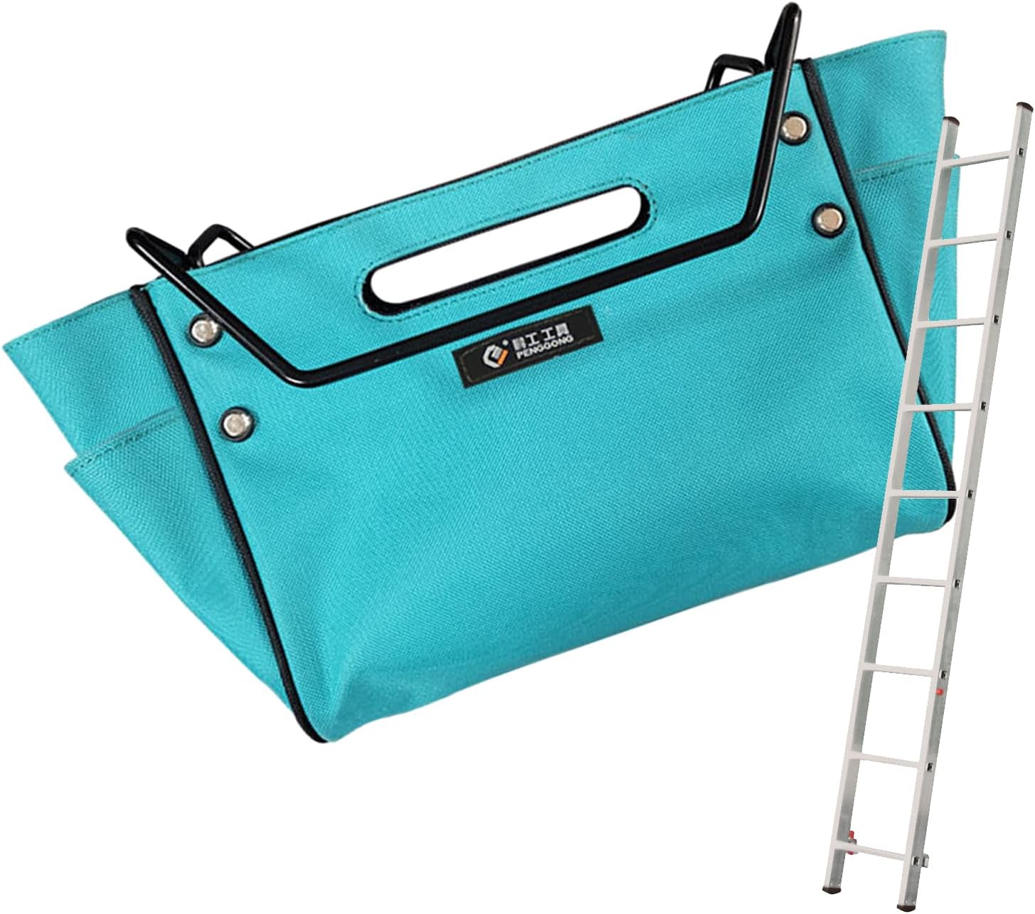  Porte-outils Caddy D'échelle,Sac De Rangement Quincaillerie - Organisateur D'Outils Échelle Extensible | Pour Peintres Propriétaires Électriciens Techniciens Couvreurs Jardiniers Atelier Garage Entrep