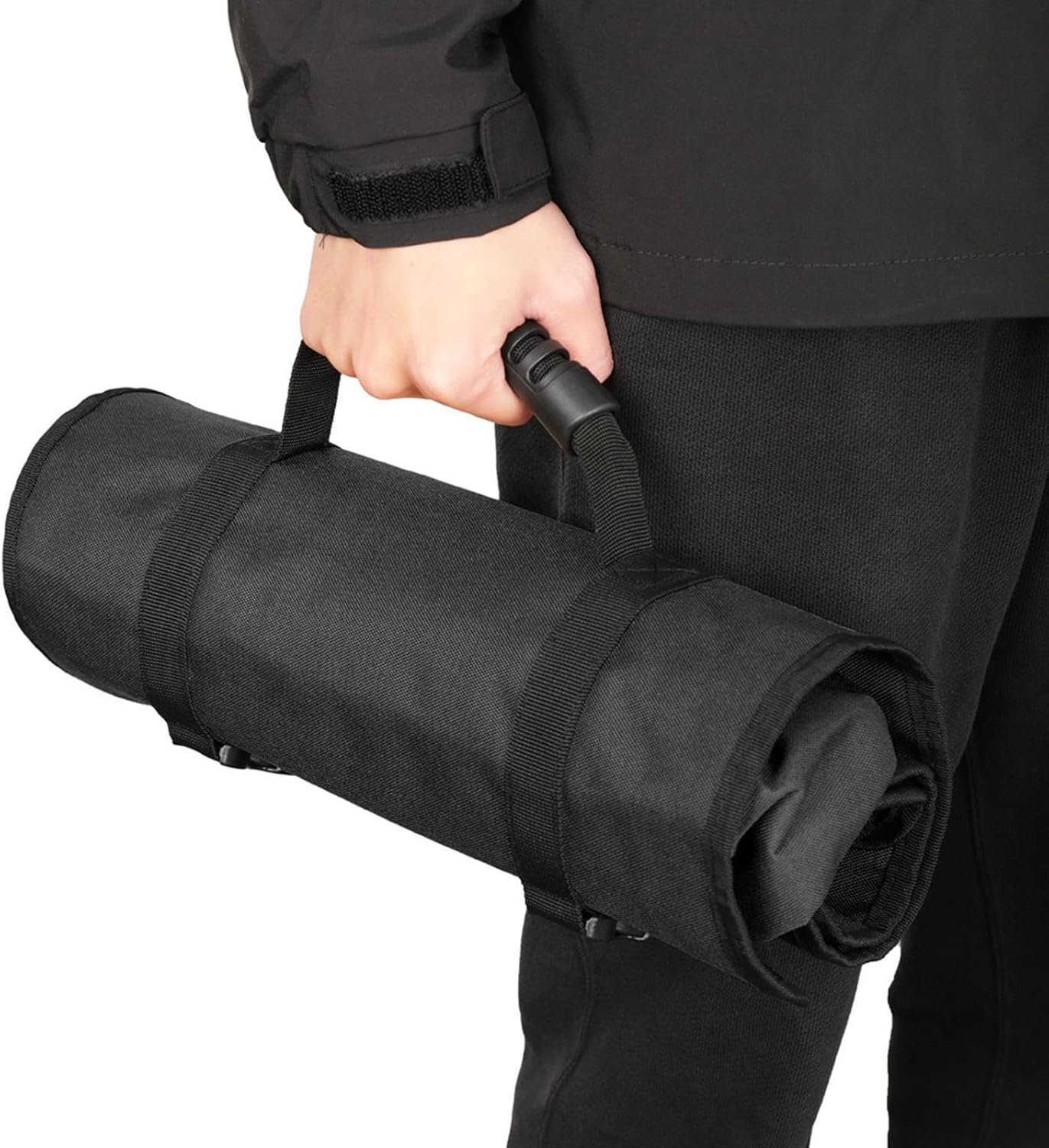  Sac à Outils Enroulable, Sac De Rangement Pliable Imperméable, étui De Transport épais Avec Poignée, Sac De Rangement En Tissu Oxford Résistant à L'usure, Organiseur Portable Multi-poches