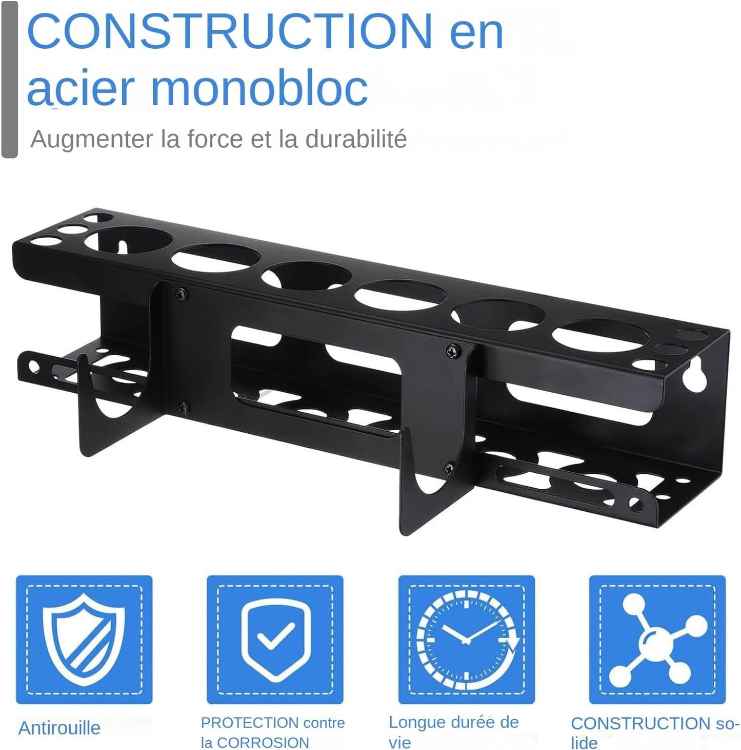  Organisateur Mural Pour Adhésifs En Tube,Organisateur Mural Pour Tubes De Mastic D'Atelier | Rangement Pour Outils De Professionnels En Rénovation Et Maintenance