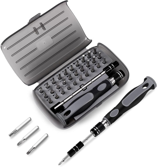  Vinabo Jeu Tournevis De Précision 32 En 1- Mini Set Tournevis Magnétique Bricolage Electronique De Réparation Kit, Outil Informatique Pour PC, MacBook, IPhone, Lunettes, Montre, Smartphone