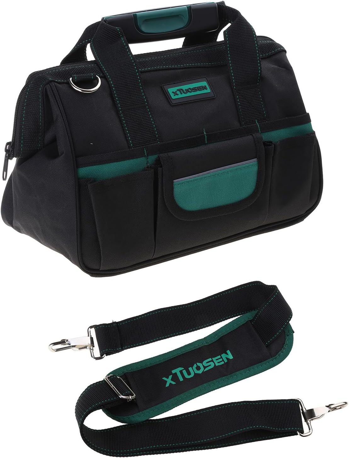  Sac à Outils En Tissu Oxford Avec Plusieurs Compartiments De Grande Capacité Pour électriciens, Réparation à Domicile