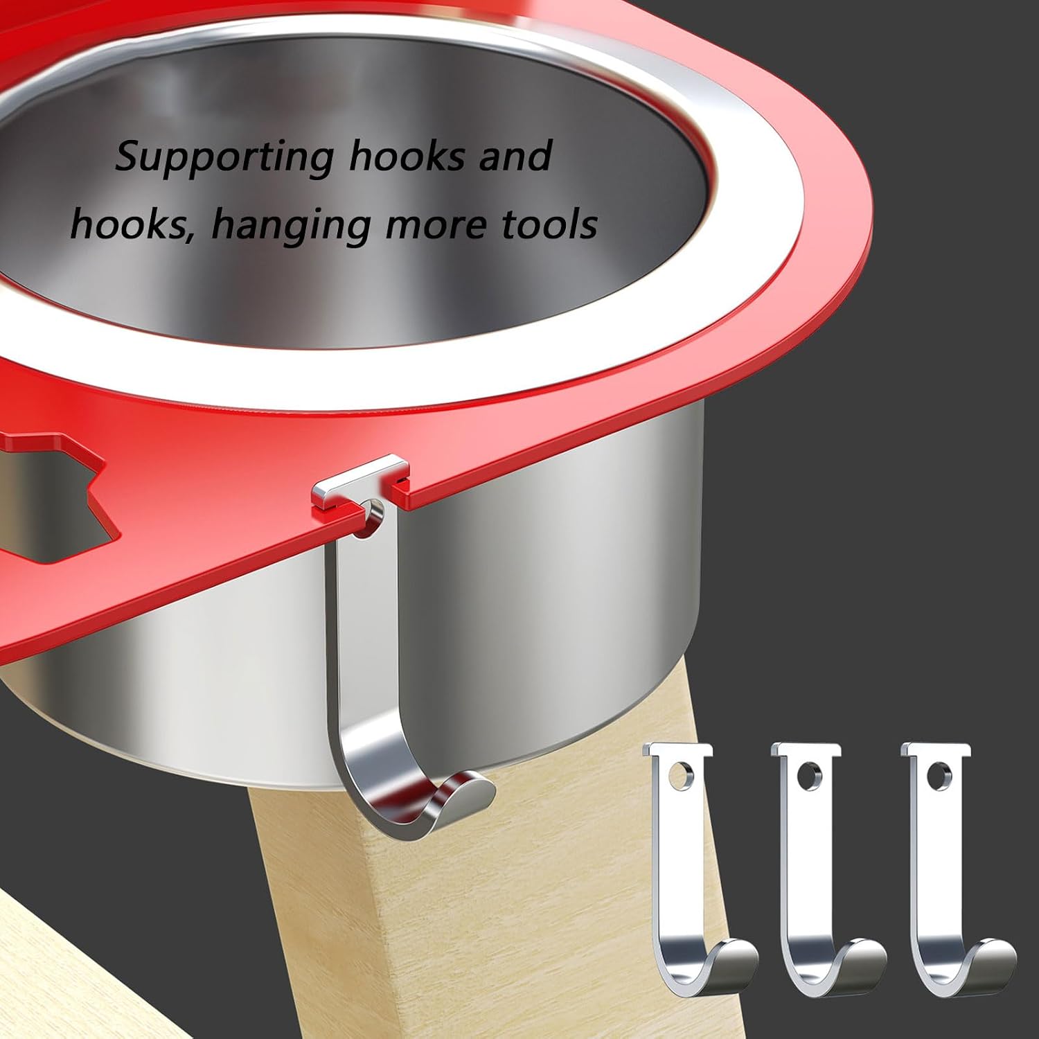  Les Porte-outils De Grande Capacité Empêchent Les Chutes D'équipement Tout En Travaillant Pour Un Travail Efficace Sur Les Hauteurs Sac De Rangement D'outils D'échelle