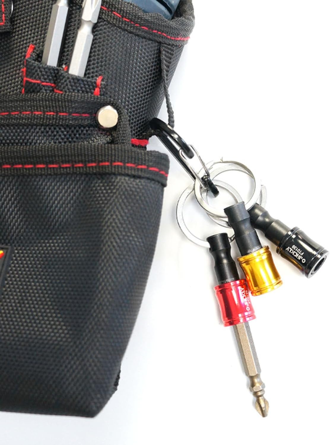  Pochette Ceinture Outils Électricien,Sac Organisateur De Travail Utilitaire Magnétique | Étanche Et Résistante Porte Perceuse Et Vis Outdoor Chantier