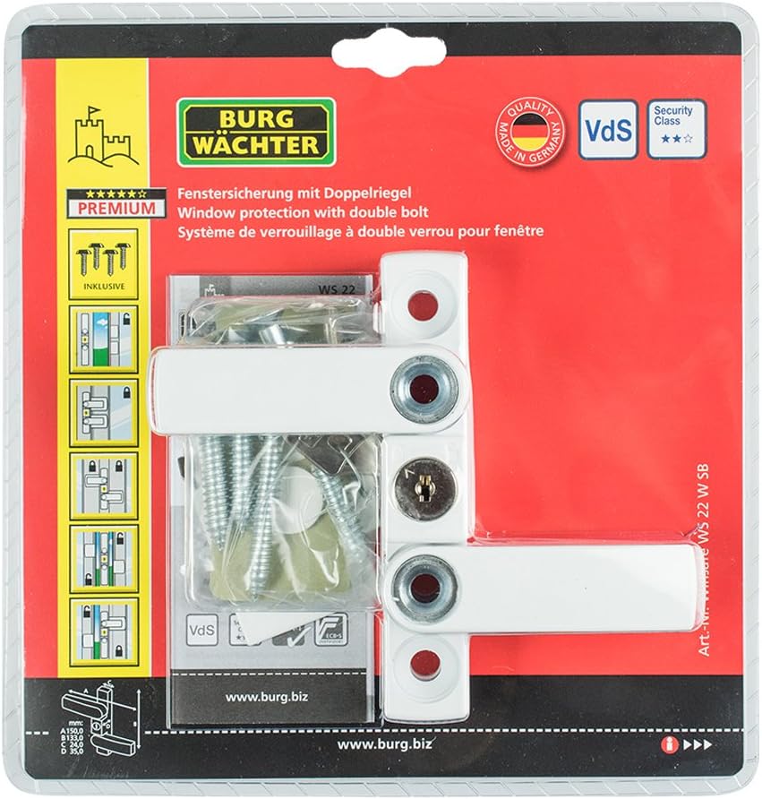 BURG-WÄCHTER WINSAFE WS 22 WINSAFE WS 22 WINDOWS 22 WINDOWS WINDOW WINDOW 22 WINDOW WINDOW WINDOW 22 WINDOW DOOR WINDOW