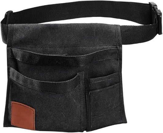  Ceinture Porte-Outils De Jardin, Pochette À Outils De Jardin, Pochette À Outils Légère Avec Poches, À Outils Utilitaire En Toile Avec Ceinture Ajustable
