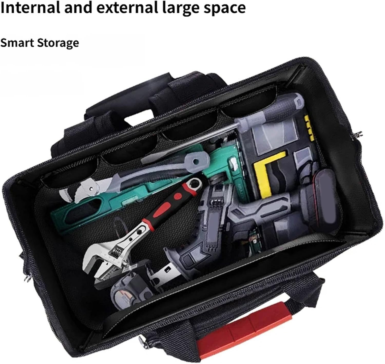  Sac à Dos à Outils Robuste Pour électricien En Tissu Oxford
