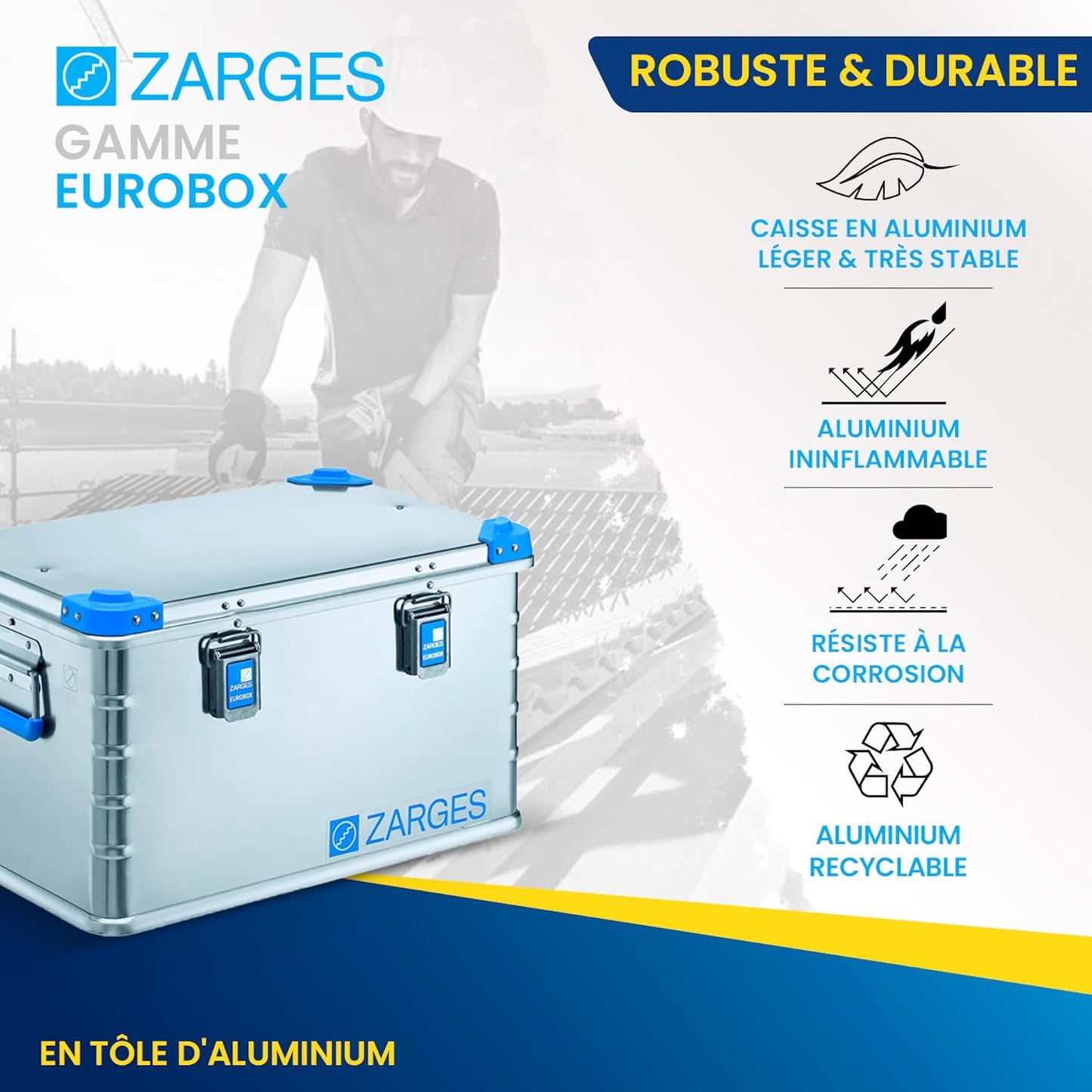  Zarges Boîtier En Aluminium K440