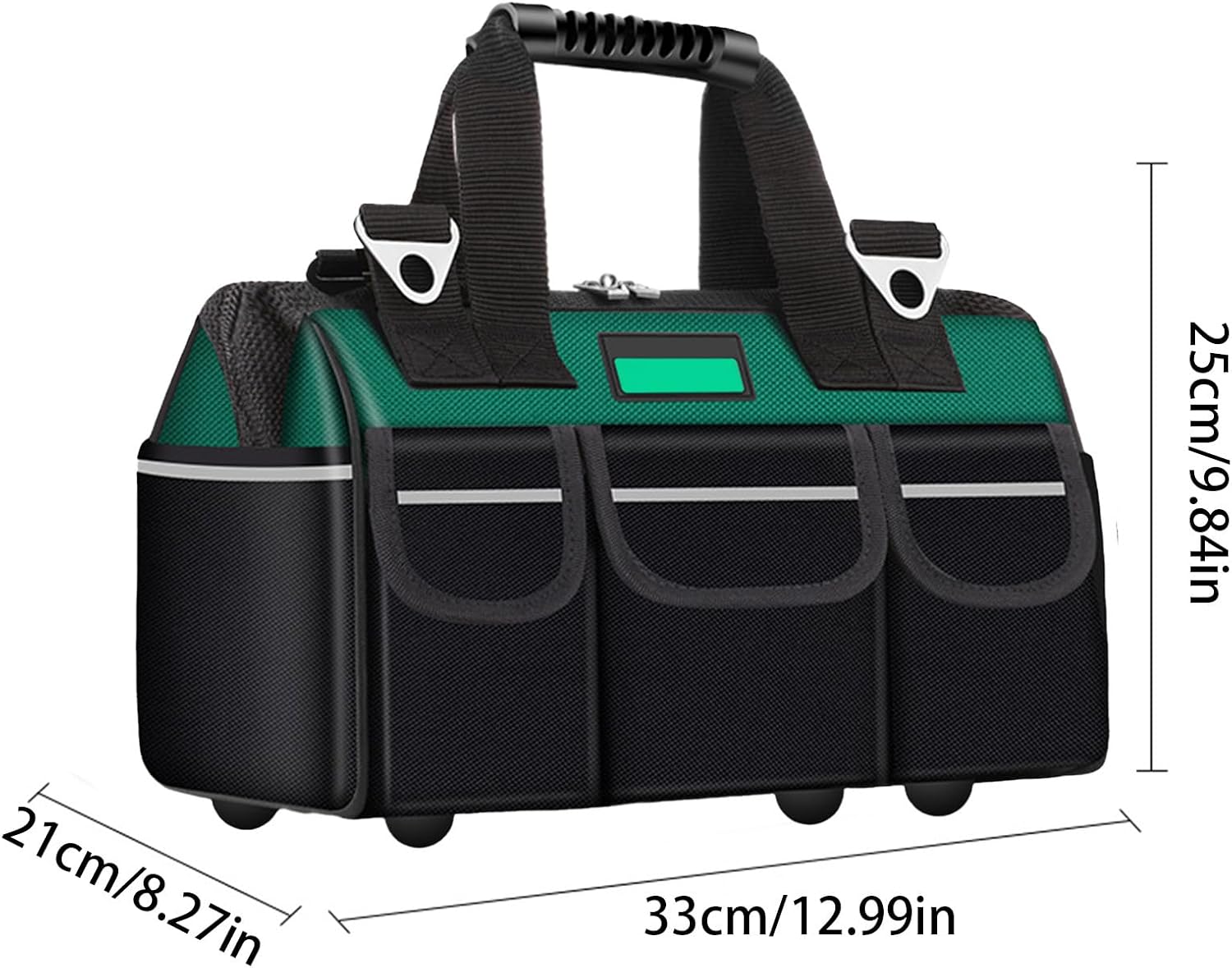 GENERIC Oxford Sac à Outils De Grande Capacité, Sac De Travail Avec Bandoulière, Porte-outils Avec Plusieurs Poches, Sac à Main Pour Le Travail, La Construction, L'extérieur, La Voiture, Le Dortoir