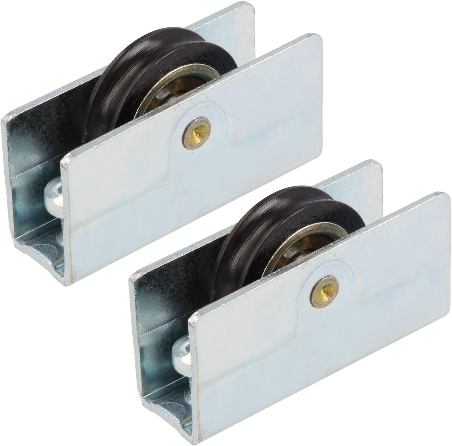  Amig - Roulement Fenêtre Coulissante | Lot De 2 Unités | Taille 79 X 21 Mm | Boîtier Métallique Réglable | Roulement à Aiguilles | Conçu Pour Les Fenêtres Coulissantes | Zamak Zincé