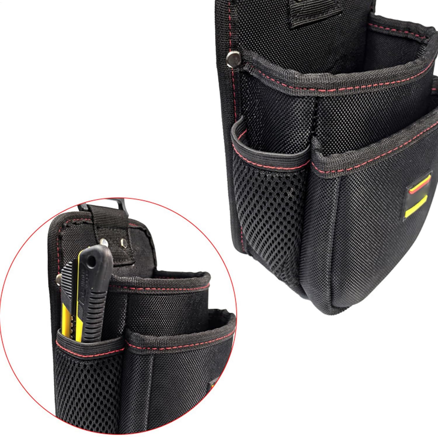 Pochette à Outils Électriques | Sac De Waist De Maintenance - Sac Ceinture Imperméable Multi-Outils Porte-Outils Pour Travaux Intérieur Extérieur Soudage Peinture Toiture Pêche Voyage