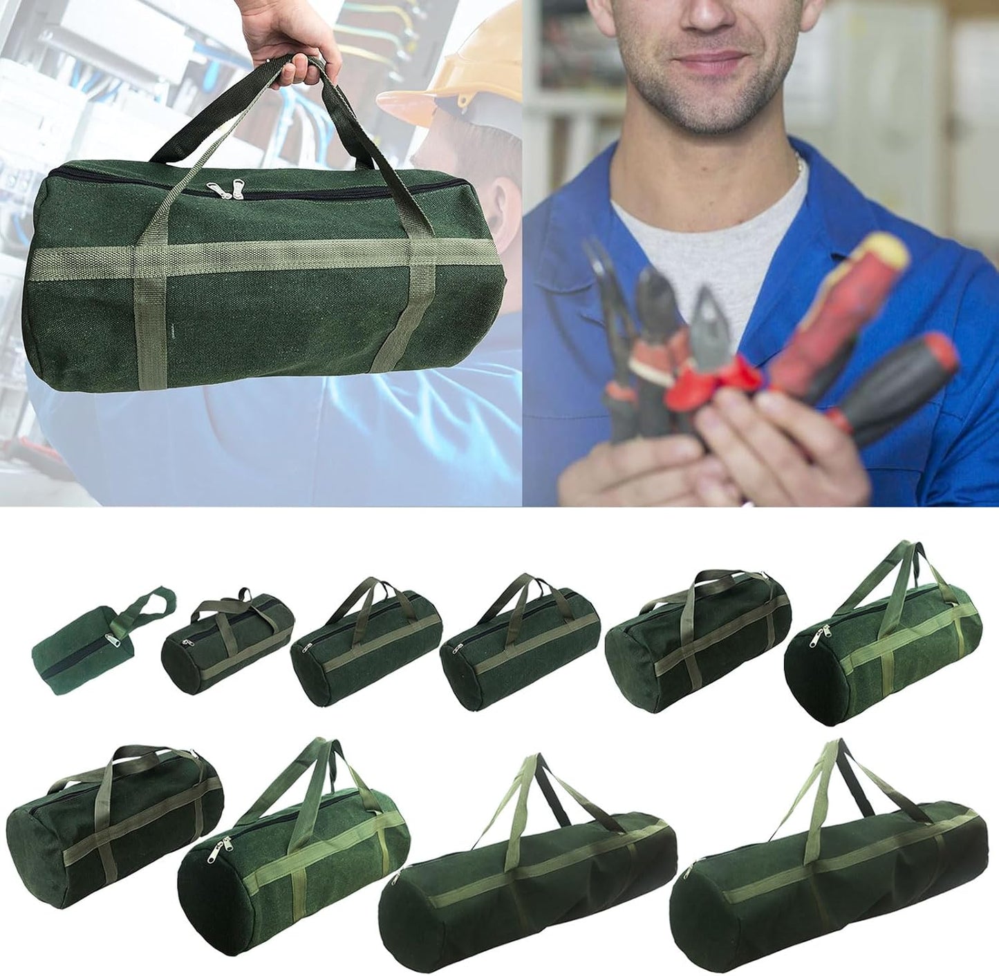  à Outils En Toile Pour électricien, Doté D ' Organisateurs D ' Outils De Construction Robustes, De Transport électrique, électricien à Récupération Rapide
