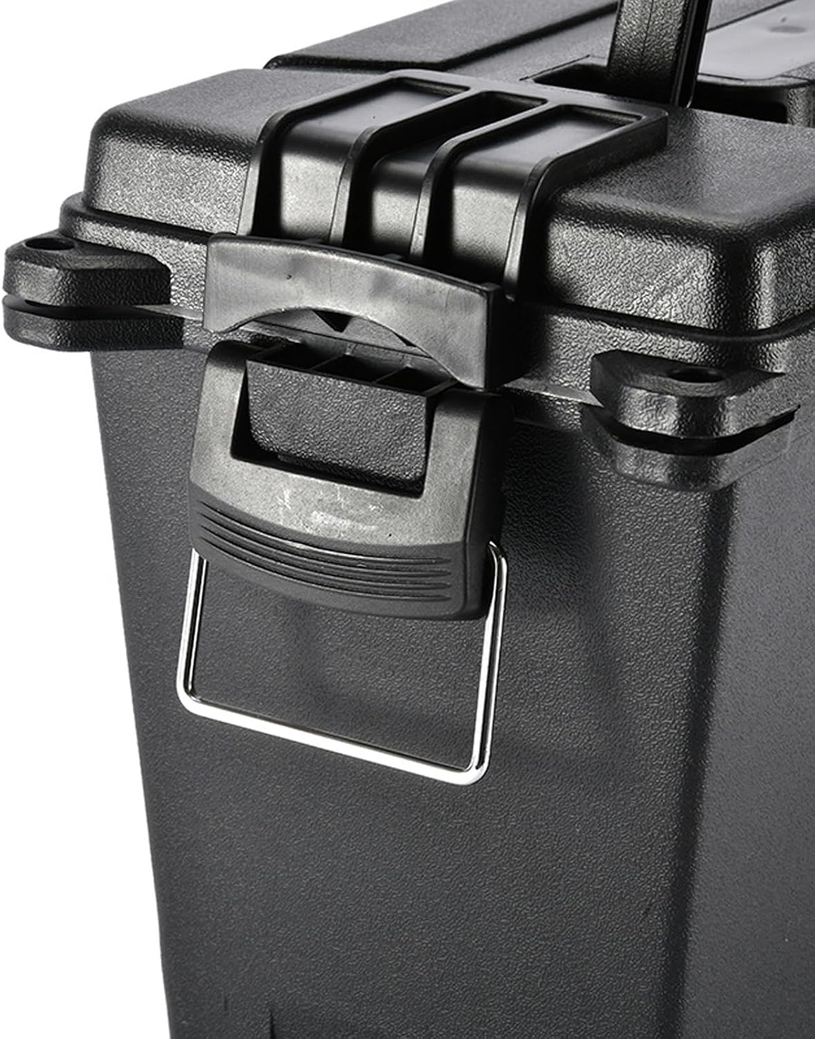  Mallette à Outils De Pêche Portable Et Résistante - Design Compact - Boîte à Outils Verrouillable Pour L'intérieur Et L'extérieur
