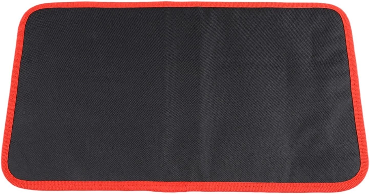  Sac à Outils Oxford Robuste Pour Forets Avec 24, 30, 55 Emplacements, Pochette De Rangement Résistante à L'eau Avec Fermeture éclair Lisse (pour 55 Embouts)