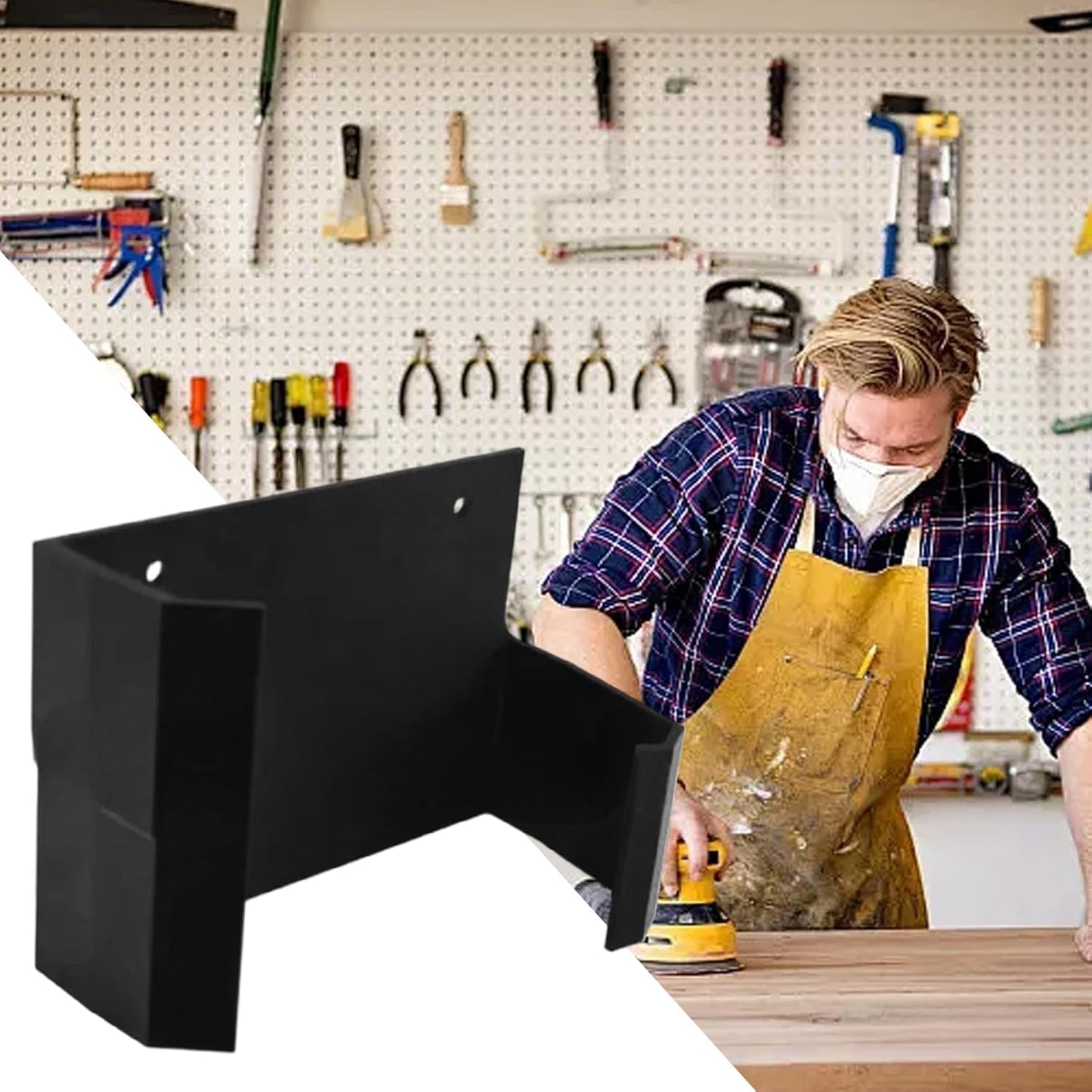  Support De Rangement Pour Outils électriques, Support Mural Pour Garage | Support Utilitaire De Rangement Robuste Pour Perceuse électrique, Marteau, Tournevis, Maison, Atelier, Réparation