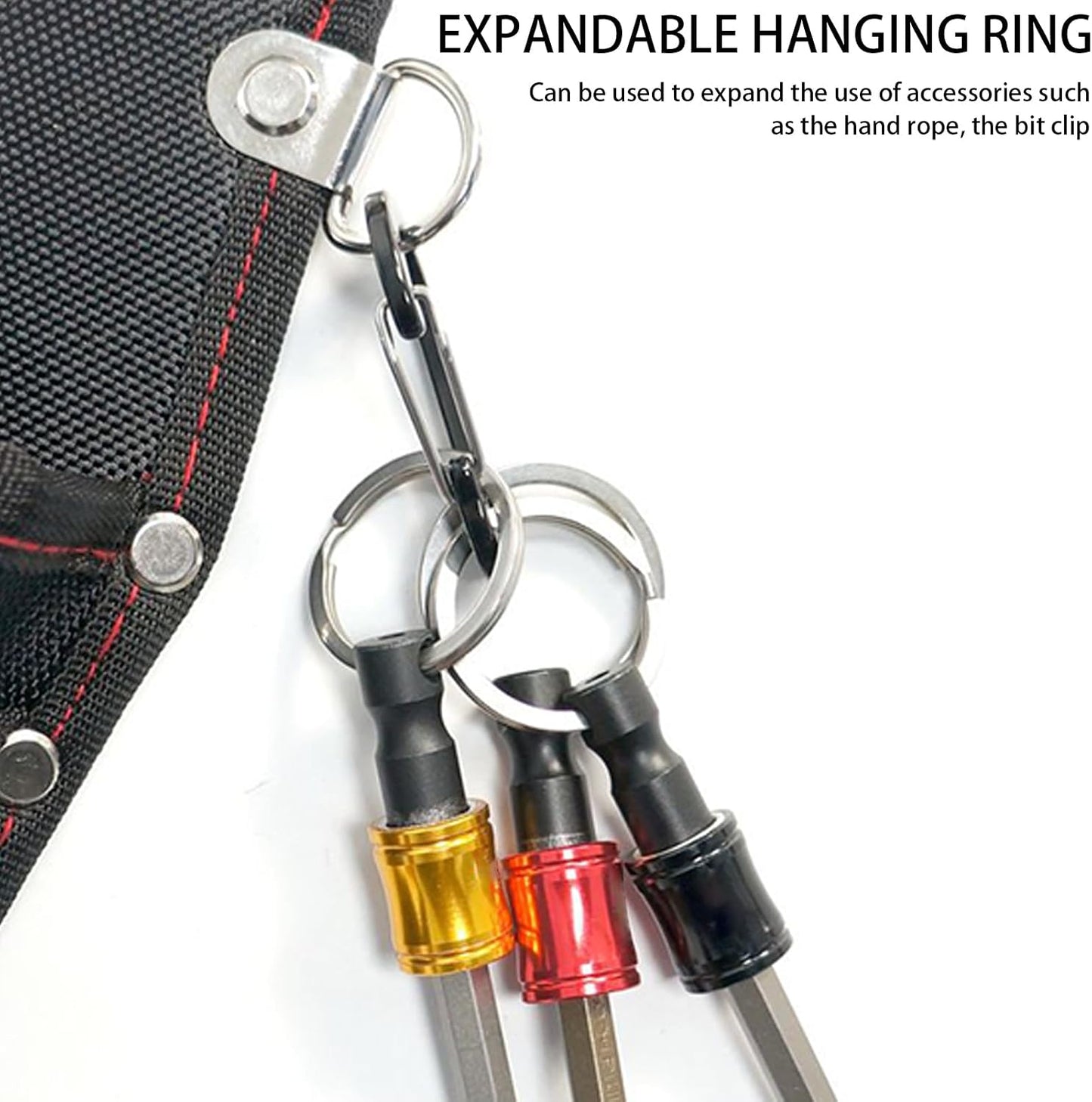 GENERIC Pochette De Travail, Organiseur De Poche Imperméable Pour Charpentier, Petit Porte-outils Résistant à L'usure, Sac Utilitaire Compact Pour Homme, Femme, Menuiserie, électricien, Plomberie, Jardinage