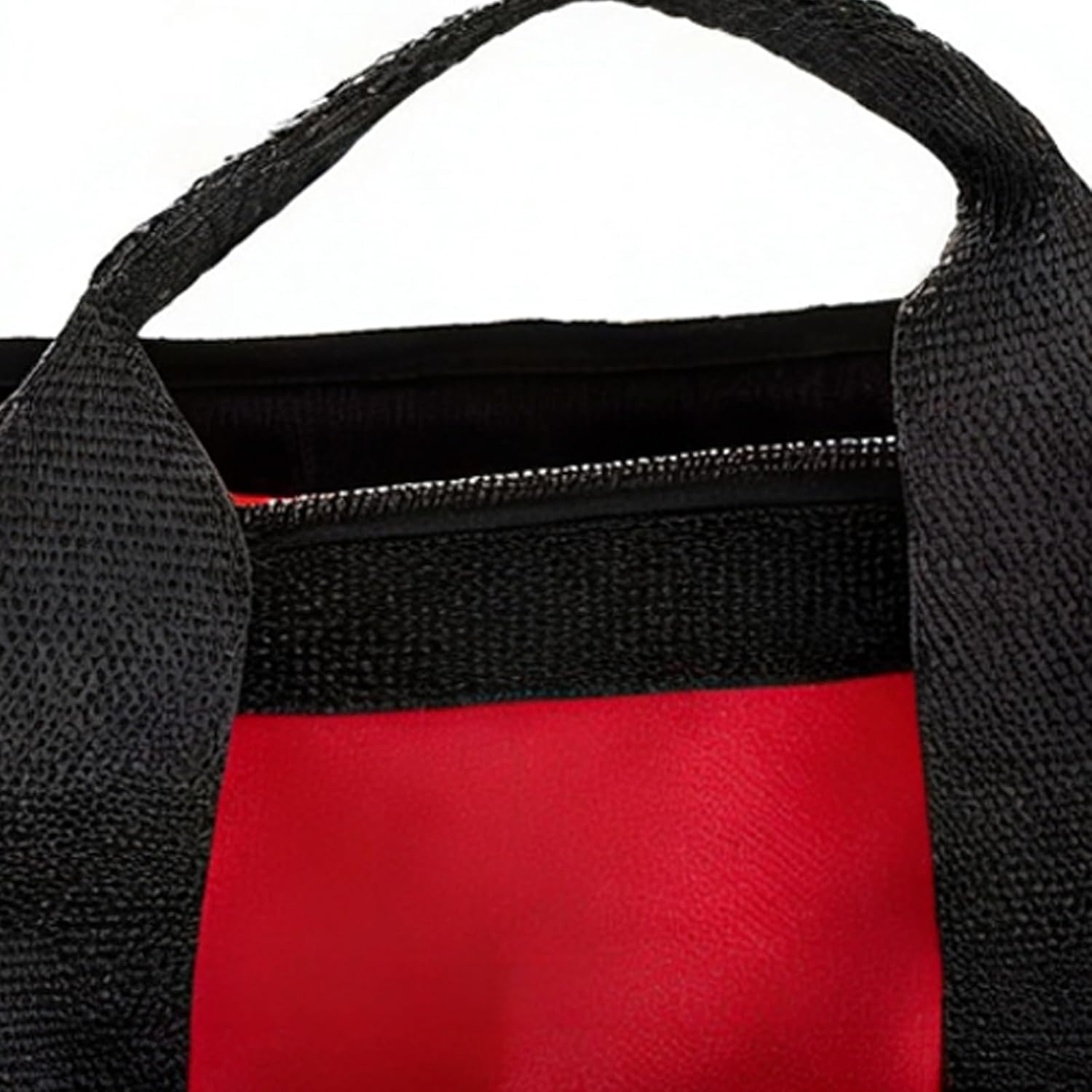  Sac De Rangement Pour Outils Industriels De Grande Capacité, Tissu Noir Renforcé, Bandoulière épaisse Pour Outils Professionnels