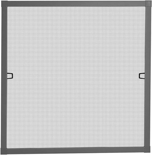  Schellenberg 70033 Insect Screen For Windows With Aluminium Frame – No Drilling – Can Be Cut To Size – 130 X 150 Cm, Anthracite