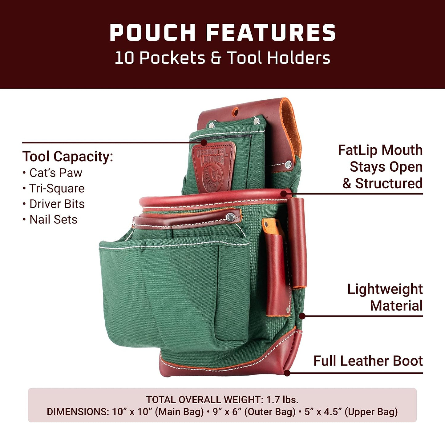  Occidental Leather Heritage Fatli, 8583