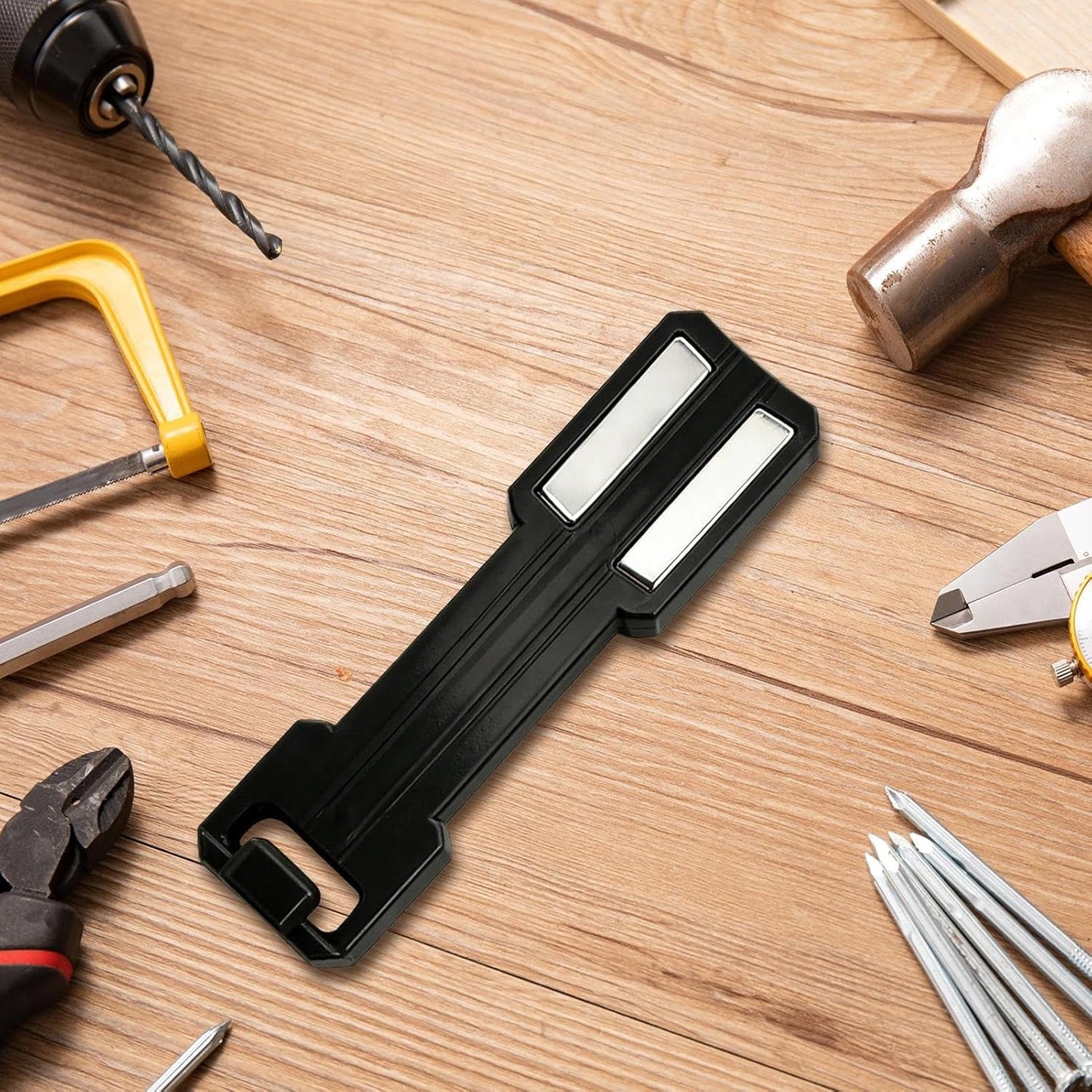 GENERIC Support Magnétique Pour Bombe Aérosol – Support Mural Magnétique | Organisateur De Peinture Et De Flacon Pulvérisateur Pour La Maison, Le Garage, L'atelier, Le Rangement D'outils Pour Garde-manger