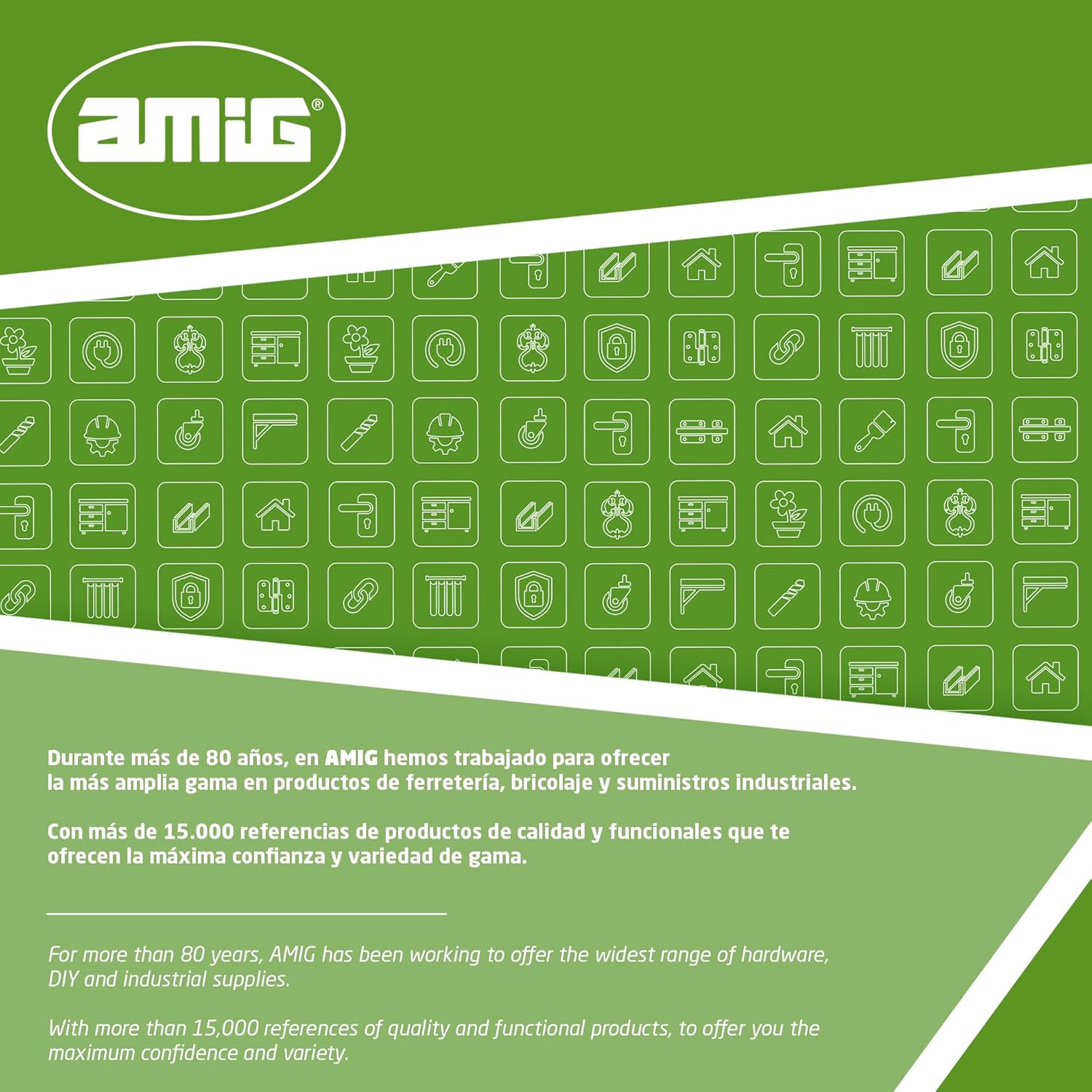  Amig - Goupille De Verrouillage Pour Fenêtres Courroies En Bois Ou Aluminium Mod.40 | Convient Pour Sécuriser Les Stores | Fermeture De Sécurité Zamak Finition Noire | Dimensions : Ø 30 X 152 Mm