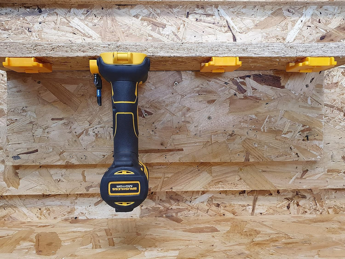  Lot De 4 Supports à Outils Pour Outils Dewalt 18 V XR Jaune